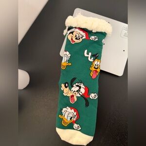Disney parks holiday Cream Youth Socks only one pair